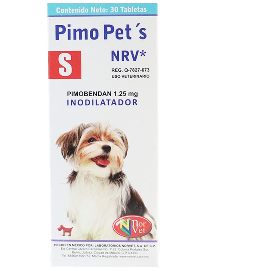 Pimo Pets S NRV ( Pimobendan 1.25 mg )
